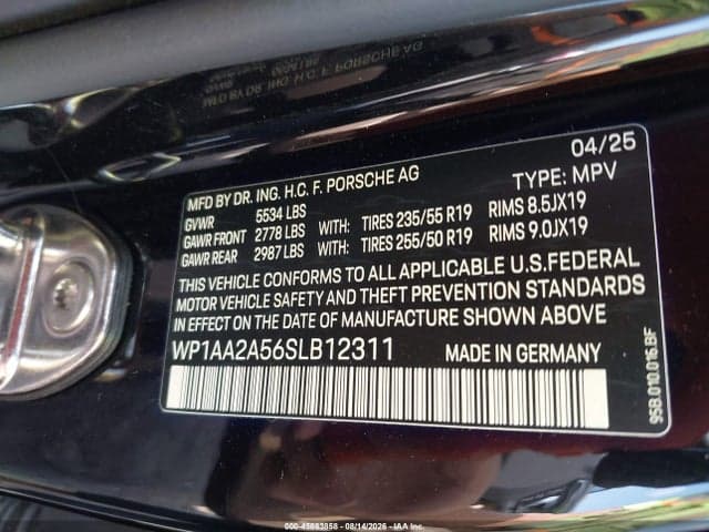 2025 PORSCHE MACAN T 9