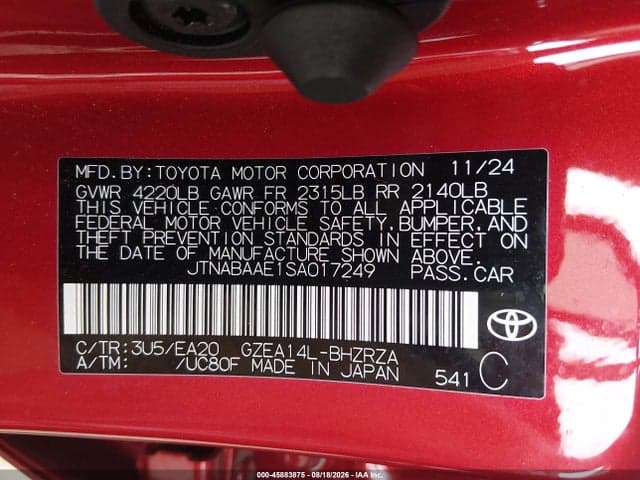 2025 TOYOTA GR COROLLA PREMIUM 9