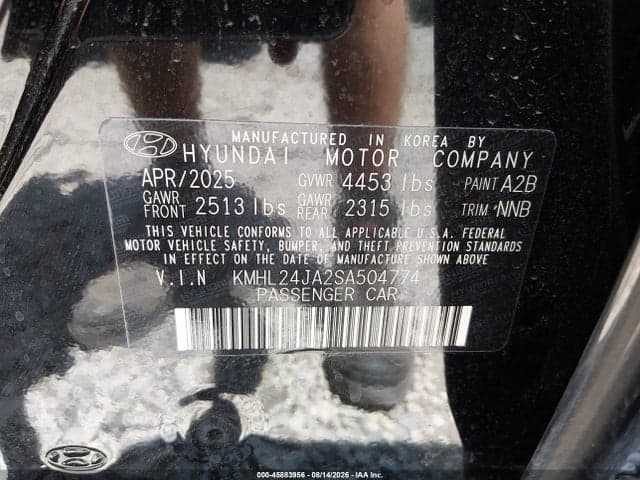 2025 HYUNDAI SONATA SE 9
