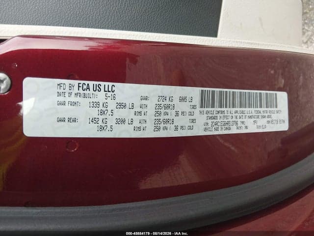 2017 CHRYSLER PACIFICA TOURING-L PLUS 9