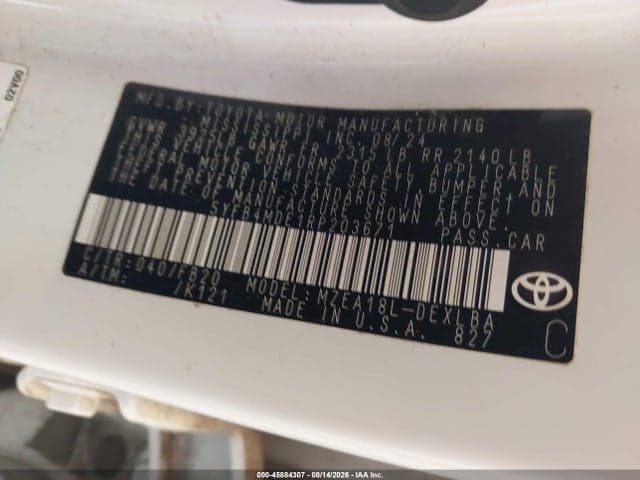 2024 TOYOTA COROLLA LE 9