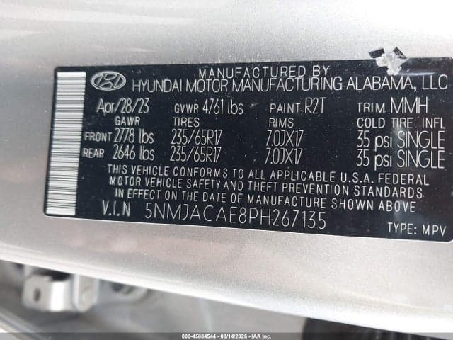2023 HYUNDAI TUCSON SE 9