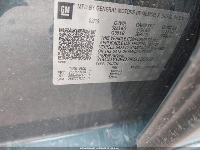 2019 CHEVROLET SILVERADO 1500 LT 9