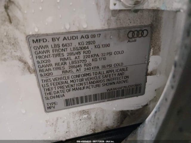 2018 AUDI Q7 2.0T PREMIUM 9