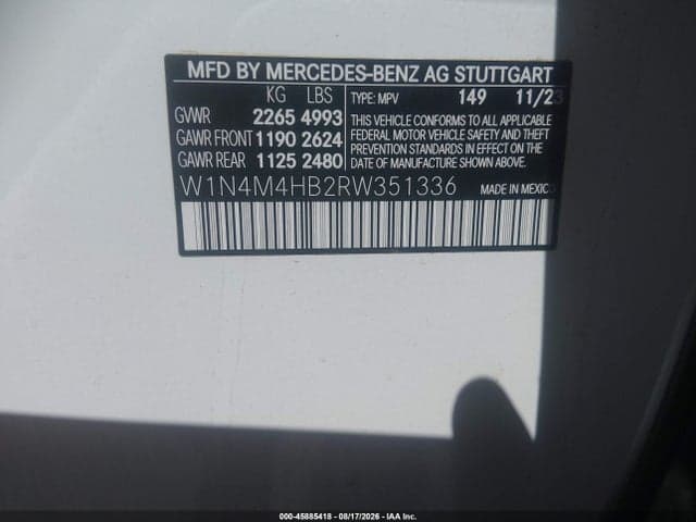 2024 MERCEDES-BENZ GLB 250 4MATIC 9
