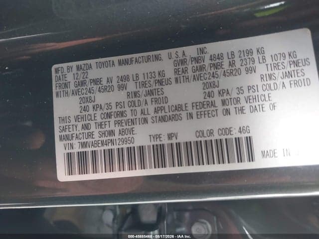 2023 MAZDA CX-50 2.5 S PREMIUM PLUS 9