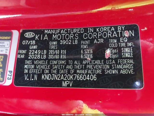 2019 KIA SOUL 9