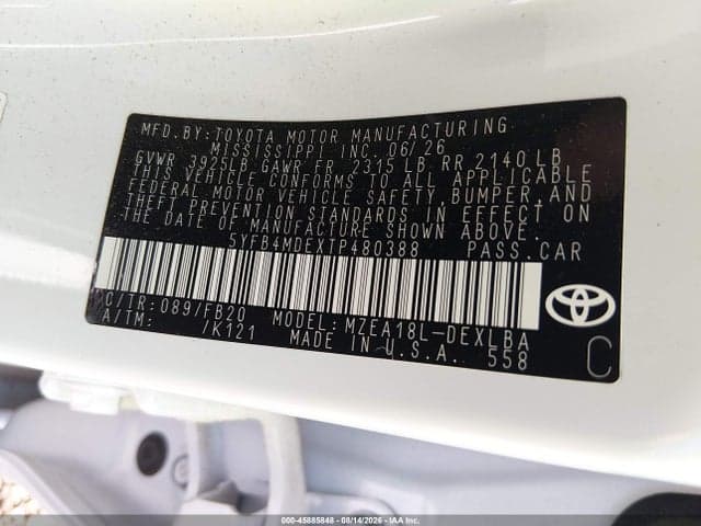 2023 TOYOTA COROLLA LE 9