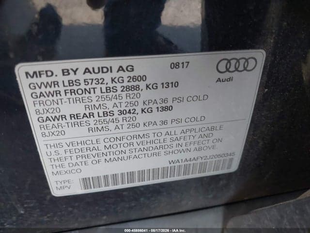 2018 AUDI SQ5 3.0T PREMIUM PLUS 9
