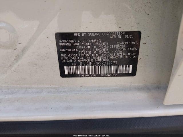 2025 SUBARU CROSSTREK PREMIUM 9