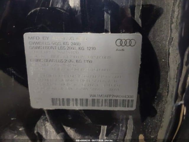 2017 AUDI Q5 2.0T PREMIUM 9