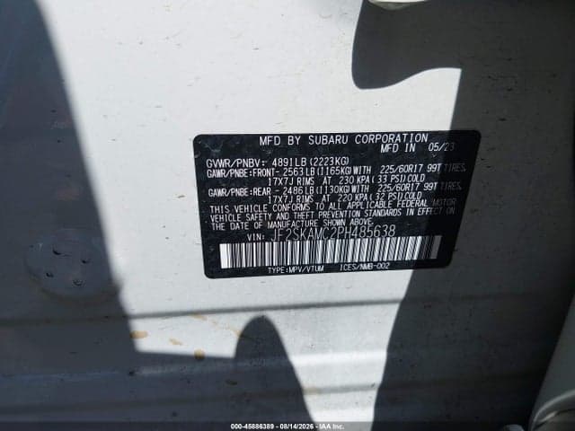 2023 SUBARU FORESTER WILDERNESS 9