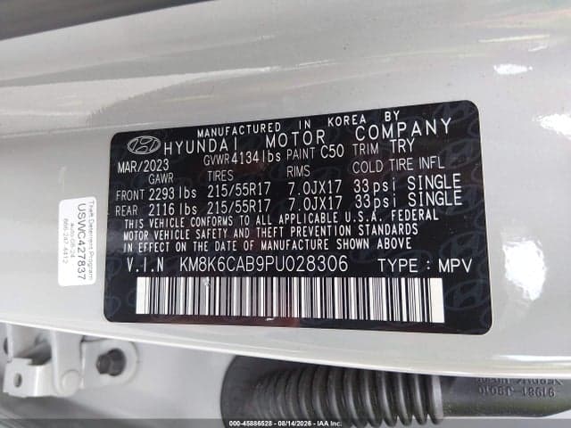 2023 HYUNDAI KONA SEL 9
