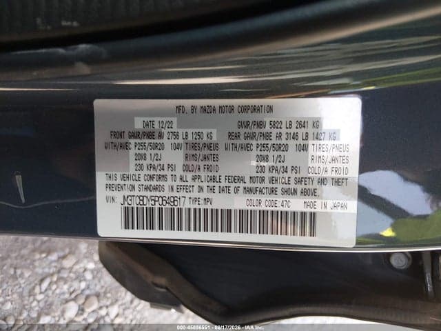 2023 MAZDA CX-9 CARBON EDITION 9