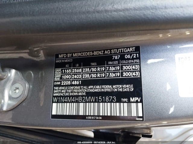 2021 MERCEDES-BENZ GLB 250 4MATIC 9