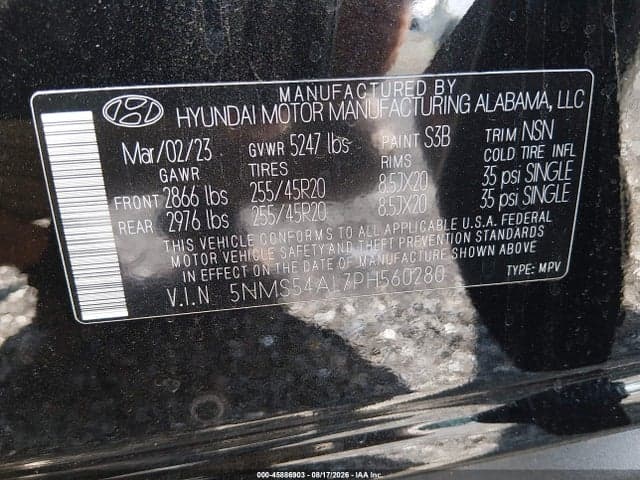 2023 HYUNDAI SANTA FE CALLIGRAPHY 9