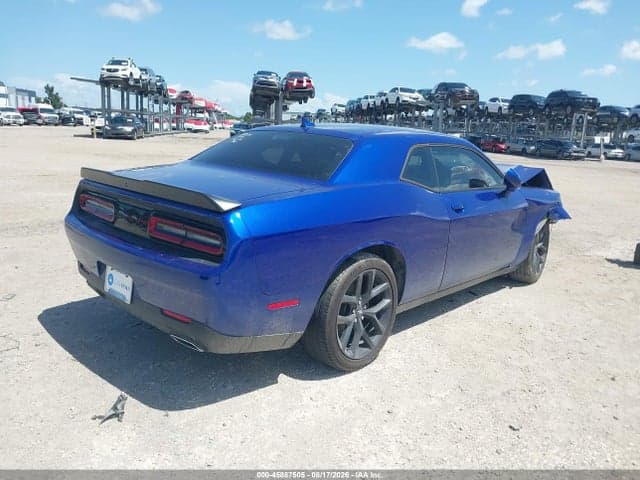 2021 DODGE CHALLENGER SXT 4