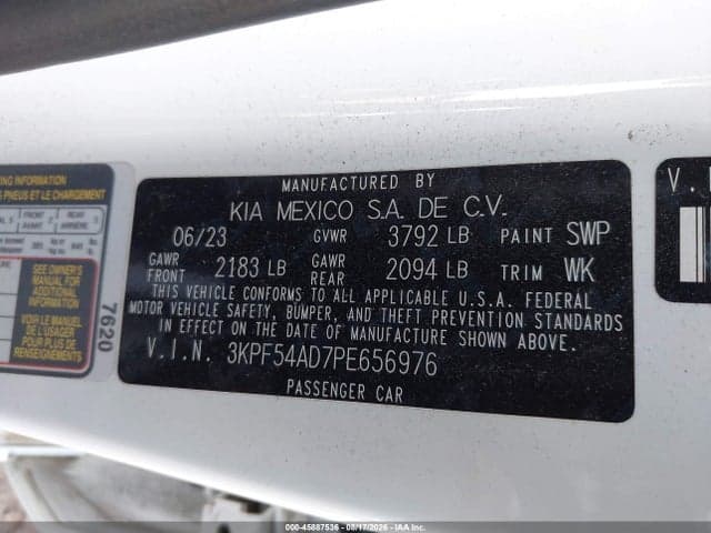 2023 KIA FORTE GT LINE 9