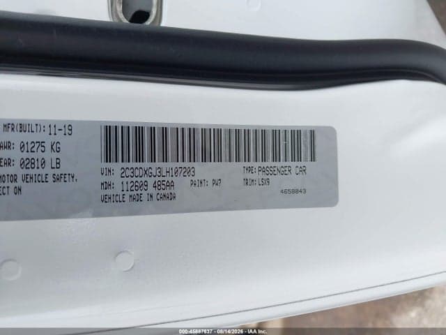 2020 DODGE CHARGER SCAT PACK RWD 9