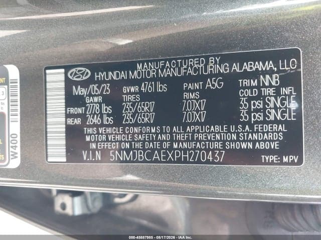 2023 HYUNDAI TUCSON SEL 9