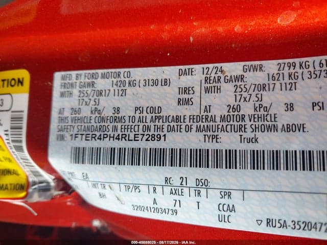 2024 FORD RANGER XL 9