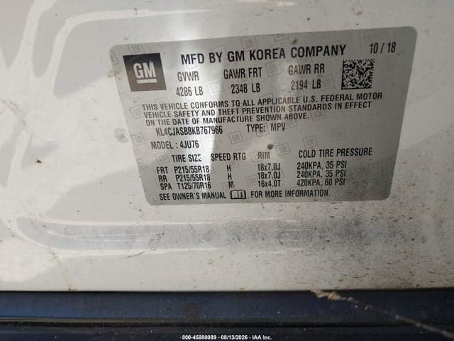 2019 BUICK ENCORE FWD PREFERRED 9