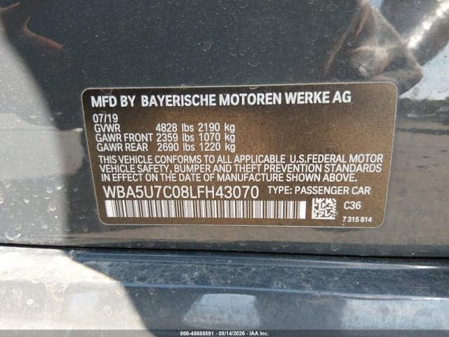 2020 BMW 3 SERIES M340I 9
