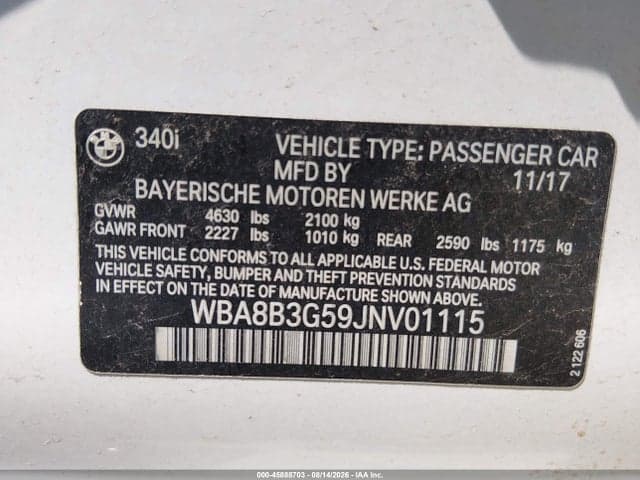 2018 BMW 340I 9