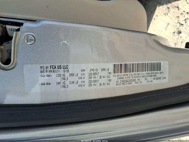 2018 DODGE GRAND CARAVAN SE 9