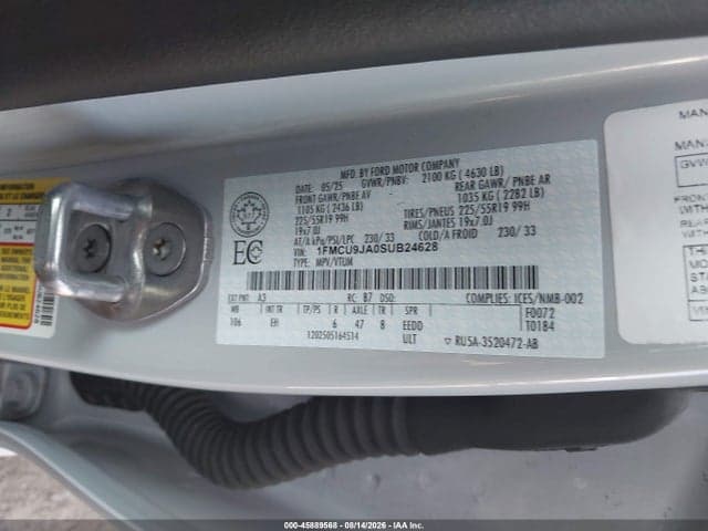 2025 FORD ESCAPE PLATINUM 9