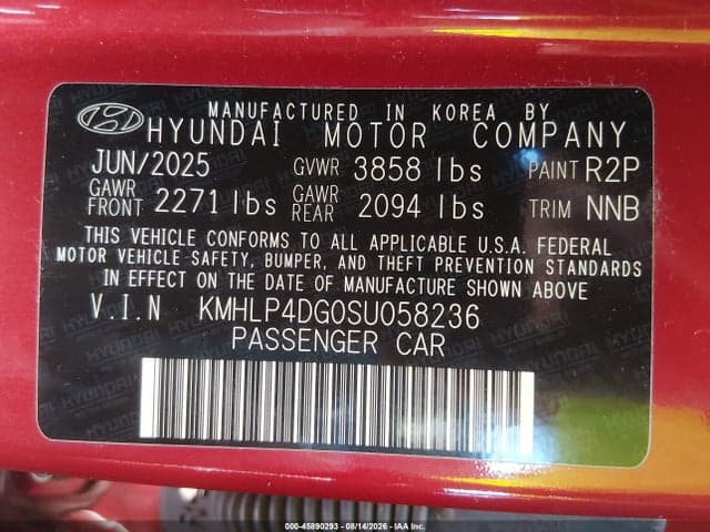 2025 HYUNDAI ELANTRA LIMITED 9