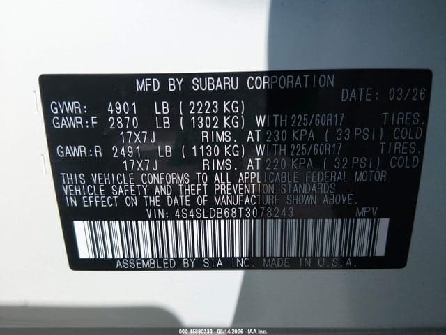 2026 SUBARU FORESTER PREMIUM 9