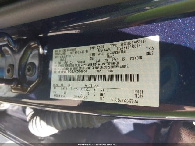 2018 FORD F-150 XLT 9