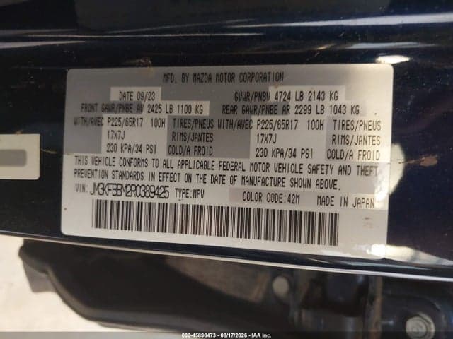 2024 MAZDA CX-5 2.5 S SELECT 9