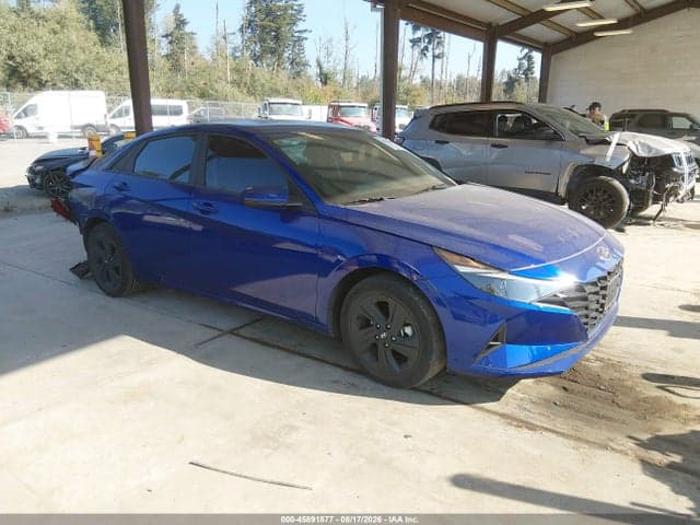 2023 HYUNDAI ELANTRA HYBRID BLUE 1