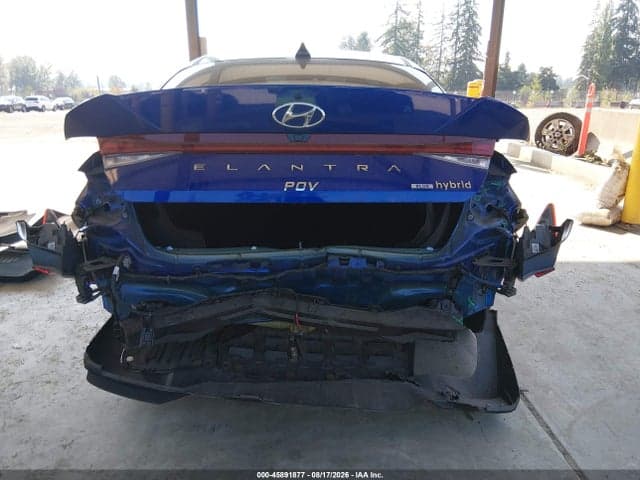 2023 HYUNDAI ELANTRA HYBRID BLUE 6