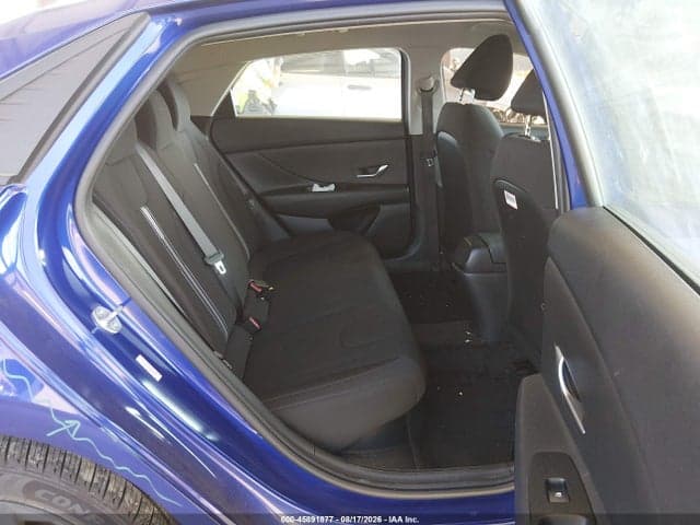 2023 HYUNDAI ELANTRA HYBRID BLUE 8