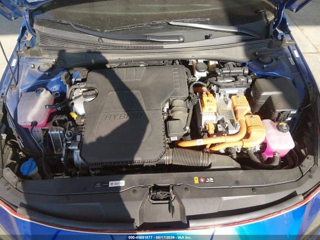 2023 HYUNDAI ELANTRA HYBRID BLUE 10