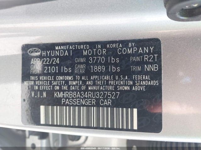 2024 HYUNDAI VENUE SE 9
