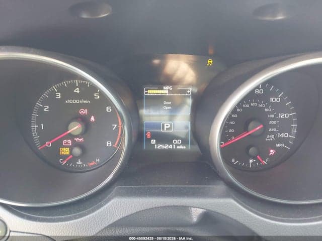 2017 SUBARU OUTBACK 2.5I 7