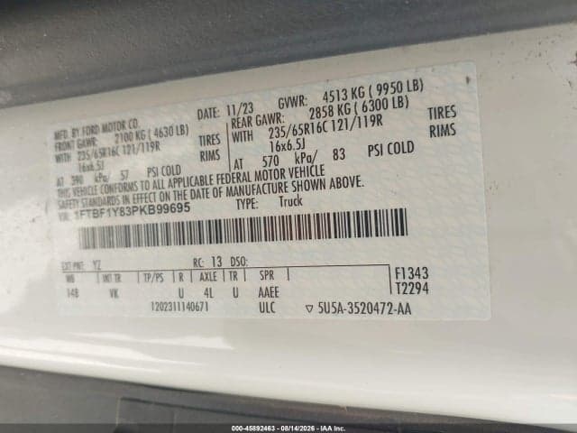 2023 FORD TRANSIT-350 9