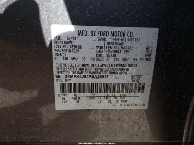 2023 FORD EDGE SEL 9