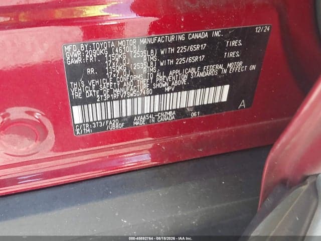 2025 TOYOTA RAV4 XLE 9