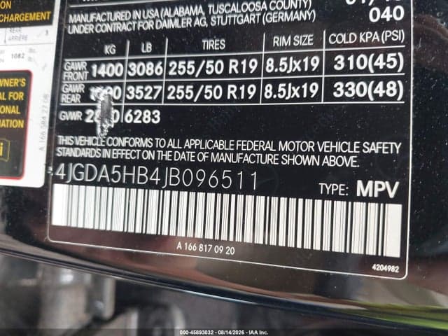2018 MERCEDES-BENZ GLE 350 4MATIC 9