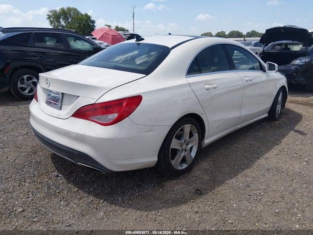 2017 MERCEDES-BENZ CLA 250 4