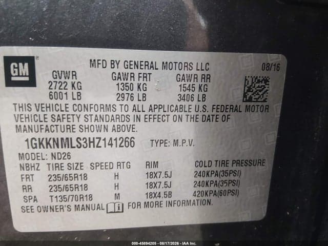 2017 GMC ACADIA SLT-1 9