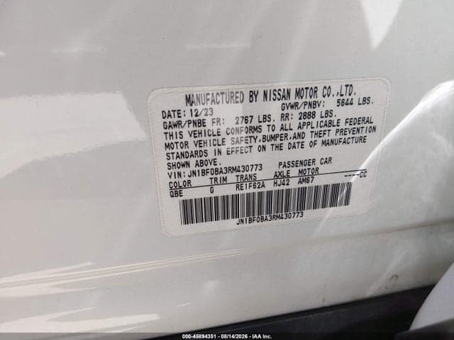 2024 NISSAN ARIYA EVOLVE+ 9