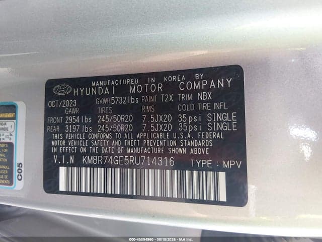 2024 HYUNDAI PALISADE CALLIGRAPHY 9