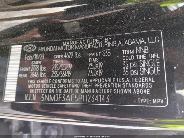 2023 HYUNDAI TUCSON SEL 9