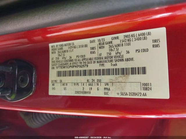2023 FORD F-150 XLT 9